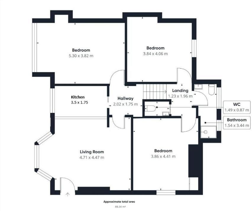 Ferienwohnung Ground Floor At The Old Vicarage Scarborough Exterior foto